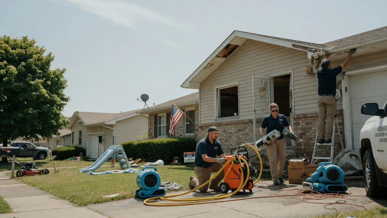 Water Damage Restoration in Rozel, KS near me